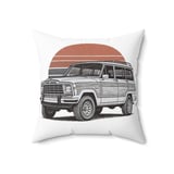 Grand Wagoneer Pillows, Waggy Pillow Cases, Retro Car Decor, SUV Art, Automotive Home Accent, Grand Wagoneer Gift, Classic Vehicle thumbnail 4