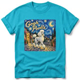 Gogh Poodle ~ Comfort Colors Premium Tee thumbnail 5