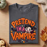 Pretend I'm a Vampire Tee thumbnail 1