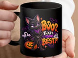 Boo That's Your Best Black Cat Mug thumbnail 17