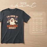 I'm Over It Bats Boo Sheet Tee thumbnail 8