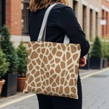 Chic Giraffe Print Tote Bag, Aesthetic Animal Pattern Phone Case, Trendy Safari Style Accessories Gift for Her thumbnail 6