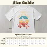Pickleball Sport-Tek Performance Tee, Crazy Pickleball Lady Silhouette, Moisture-Wicking Court Apparel thumbnail 12