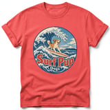 Surf Pup ~ Comfort Colors Premium Tee thumbnail 3