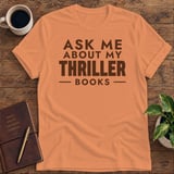 Ask Me About My Thriller Books Softstyle Tee thumbnail 10