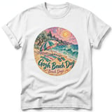 Gogh Beach Day ~ Comfort Colors Premium Tee thumbnail 9