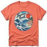Summer Swell ~ Comfort Colors Premium Tee thumbnail 4