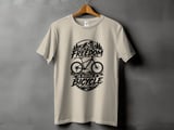 Freedom Is Riding a Bicycle | Mountain Bike T-Shirt thumbnail 13
