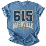 615 Nashville Tennessee Tee thumbnail 4