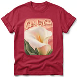 Calla Lily Calm ~ Comfort Colors Premium Tee thumbnail 2