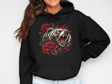 Grizzly Bear Roses Hoodie thumbnail 3