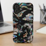 Mother of Pearl Phoenix Koi MagSafe® Phone Case thumbnail 6