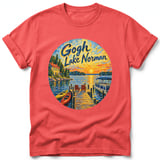 Gogh Lake Norman ~ Comfort Colors Premium Tee thumbnail 3