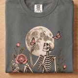Celestial Skeleton and Roses Tee thumbnail 6