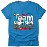 Team Night Shift Nurse Tee thumbnail 2