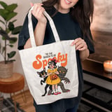Tis The Season To Be Spooky Tote Bag thumbnail 9