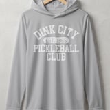 Pickleball Sport-Tek Performance Hood, Dink City Est. 1965 Pickleball Club, Lightweight Hoodie thumbnail 6