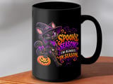 Spooky Season Black Cat Mug thumbnail 14