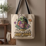 No Notes Just Vibes Tote Bag thumbnail 1
