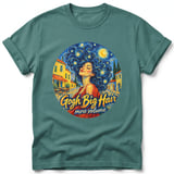 Gogh Big Hair ~ Comfort Colors Premium Tee thumbnail 8