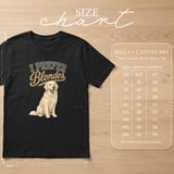 I Prefer Blondes Golden Retriever Tee thumbnail 10