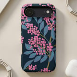 Pink Berry Botanical MagSafe® Phone Case thumbnail 4