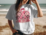 Faux Patchwork Thriving Ribbon Tee thumbnail 1