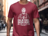 Calm Face Racing Heart EMS Tee thumbnail 5