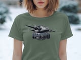 C-130 Hercules Military Airplane T-Shirt | Air Force Veteran Gift, Aviation Enthusiast Tee, Pilot Shirt, Patriotic Plane thumbnail 5