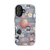 Back To School Design Ipone Tough Case, Tote Bag, Throw Pillow, Floral Globes thumbnail 15