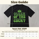 Pickleball Sport-Tek Performance Tee, Queen of the Pickleball Court, Court Apparel thumbnail 11