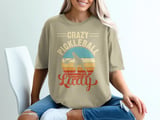Pickleball Comfort Colors Shirt, Crazy Pickleball Lady, Vintage Graphic Tee thumbnail 10