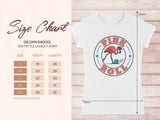 Pink Flamingo Bowling T-Shirt, Retro Roll Funny Flamingo Tee, Quirky Bird Lover Shirt, Summer Vacation Graphic Tee, Women's Bowling Gift thumbnail 6