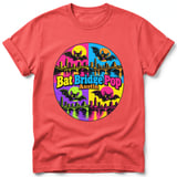 Bat Bridge Pop ~ Comfort Colors Premium Tee thumbnail 3