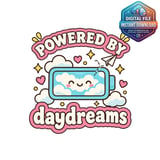 Powered By Daydreams Digital Mug Wrap thumbnail 2