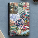 Vintage Travel Stamp Passport Cover thumbnail 1