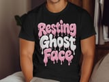 Resting Ghost Face Tee or Sweatshirt thumbnail 11
