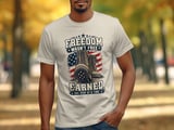 Freedom Wasn't Free Boots Tee thumbnail 1