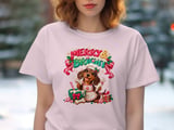 Merry and Bright Dachshund Tee thumbnail 5