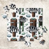 Sheepshead Fish Digital Pattern, Seafood Lover Design, Crab on Wood, Digital Download, Seamless Pattern, Digital Bundle, Commercial Use thumbnail 7