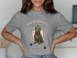 The Protector Dog Tee | Loyal Dog Shirt | Dog Mom Gift | thumbnail 5