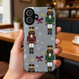 Blalck Nutcracker iPhone Case: Holiday, Protective, Winter, Gift, Christmas Decor thumbnail 6