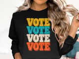 Retro Vote Stack Tee & Sweatshirts & Sweatshirts thumbnail 13
