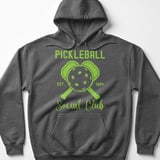 Pickleball Gildan Fleece Hoodie, Pickleball Est. 1984 Social Club, Court Pullover thumbnail 4