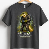 Crocodile Gamer Shirt for Toddler, Funny Virtual Reality Gaming Tee, Kids Birthday Gift, Pixo League by Farron House thumbnail 11
