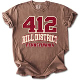 412 Hill District PA Tee thumbnail 5