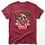 Frenchie Ugly Christmas Shirt Tee thumbnail 5