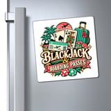Blackjack & Boarding Passes Magnet thumbnail 6