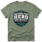 Nurse Anesthetist Hero Tee thumbnail 8