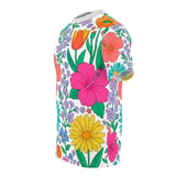 Retro Wildflower Meadow Graphic T-Shirt thumbnail 4